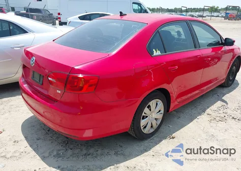 2014 Volkswagen Jetta 1.8T Se z USA, uszkodzony, nr VIN 3VWD17AJ2EM227724
